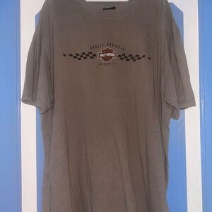 Harley-Davidson vintage North Platte, NE Gray Short Sleeve Logo Tee—unisex